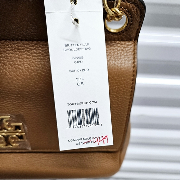 Tory Burch Britten Flap Shoulder Bag - Picture 2 of 16